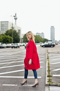 Red coat