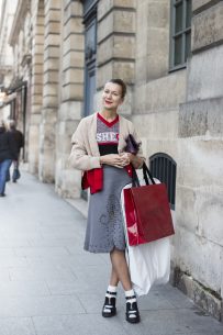 Natalie on rue de la paix