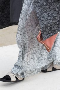 details – Valentino lace and sandals