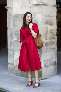 Red Dress, after Lemaire