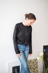 The find – RAEY’s silk blouse