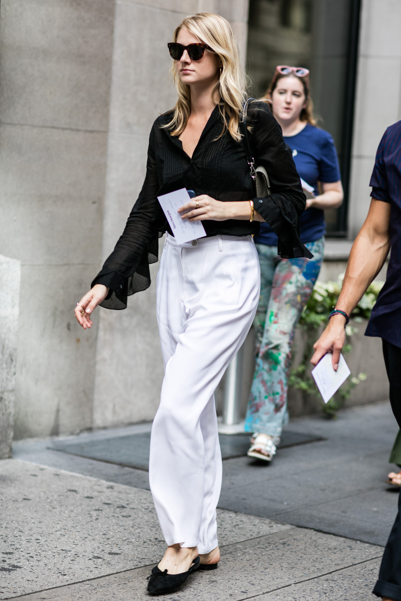 New York Fashionweek SS 2017, outside Sies Marjan