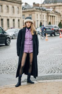 Paris Haute Couture winter 24 streetstyle